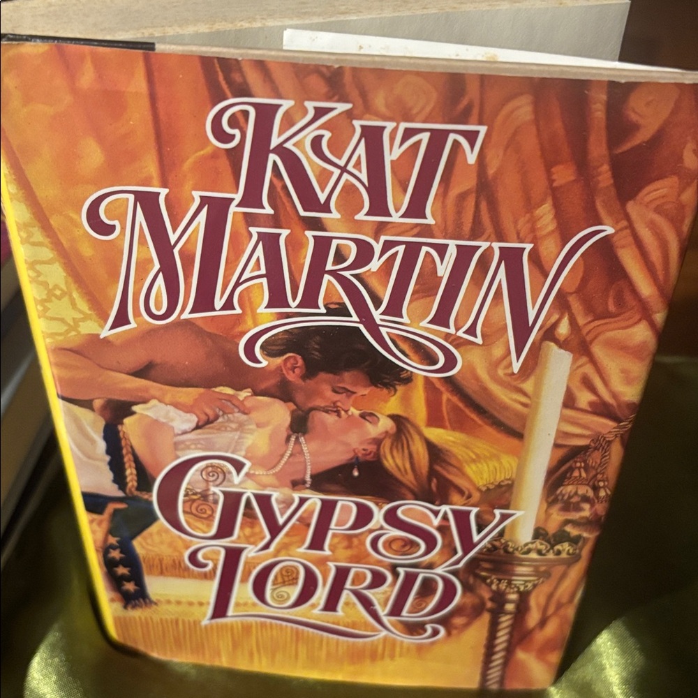 Gypsy Lord by Kat Martin. Hardcover 1992